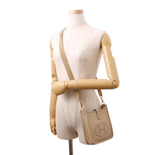 Load image into Gallery viewer, HERMES Evelyne Long Beige Marfa Taurillon Clemence Size TPM
