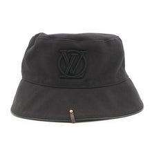 Load image into Gallery viewer, LOUIS VUITTON LV City Bucket Hat Size M NoirM7054M Cotton100%
