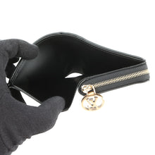 Load image into Gallery viewer, LOUIS VUITTON Portefeuille Lou BlackM81599 Lamb Leather/Monogram・Pattern
