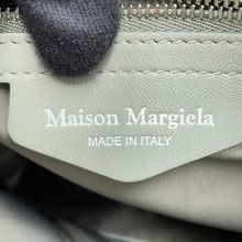 将图像加载到图库查看器中，Maison Margiela Maison Margiela Glam Slam Hobo One-Shoulder Bag Blue GraySB3WG0024 Leather
