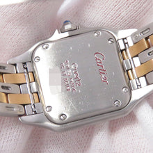 将图像加载到图库查看器中，CARTIER PANTHERE 2 Low SM W22mm × H30mm Stainless Steel K18YG Ivory DialW25029B6
