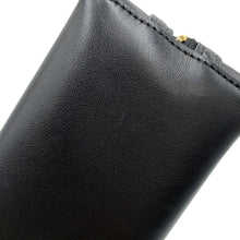 将图像加载到图库查看器中，CELINE Cuir Triomphe Chain Clutch Black10E383DR8 Smooth Calf Leather
