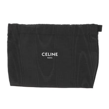 将图像加载到图库查看器中，CELINE Cuir Triomphe Chain Clutch Black10E383DR8 Smooth Calf Leather
