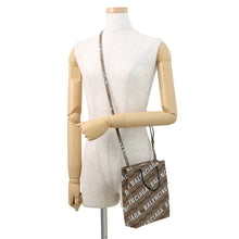 Load image into Gallery viewer, BALENCIAGA Large shopping bag Brown/Black693805 PVC Leather
