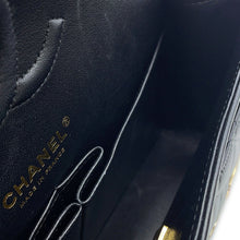 将图像加载到图库查看器中，CHANEL Matelasse W Flap Chain Shoulder 24 Year Cruise BlackA01112 Lambskin Size 25
