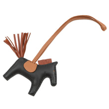 Load image into Gallery viewer, HERMES Rodeo Black/Gold/Sienne Lambskin Size PM
