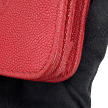 Load image into Gallery viewer, CHANEL Mademoiselle Chain Wallet RedA80972 Caviar Leather
