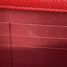 Load image into Gallery viewer, CHANEL Mademoiselle Chain Wallet RedA80972 Caviar Leather
