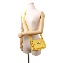 Load image into Gallery viewer, HERMES Jypsiere Jaune Ambre Evercolor Size Mini
