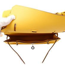 Load image into Gallery viewer, HERMES Jypsiere Jaune Ambre Evercolor Size Mini
