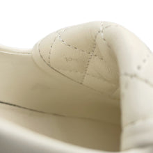 Load image into Gallery viewer, CHANEL CC turnlock Matelasse loafers WhiteG36646 Lambskin Size 37C
