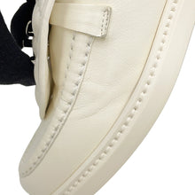 将图像加载到图库查看器中，CHANEL CC turnlock Matelasse loafers WhiteG36646 Lambskin Size 37C
