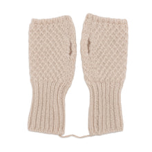 将图像加载到图库查看器中，HERMES Lou Grove Almond/Gold Cashmere 85% Mohair 15% Size S
