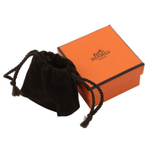 将图像加载到图库查看器中，HERMES Quadrige TwillyRing Brown/Silver Metal
