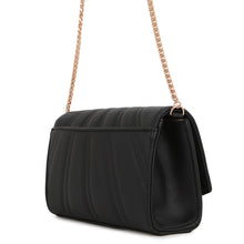 Load image into Gallery viewer, Chopard Happy Mini Chain Shoulder Bag Black Leather
