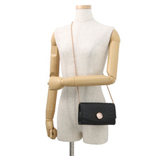 Load image into Gallery viewer, Chopard Happy Mini Chain Shoulder Bag Black Leather

