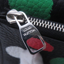 Load image into Gallery viewer, LOUIS VUITTON LV × YK Portefeuille Capucine Compact Noir/MulticolorM81963 Taurillon Leather/Painted Dot
