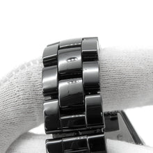 将图像加载到图库查看器中，CHANEL J12 W33mm Ceramic Stainless Steel Black DialH1625

