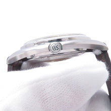 将图像加载到图库查看器中，SEIKO Grand SEIKO Hi-Beat Day-Date W36mm Stainless Steel Leather Silver Dial5646-7000
