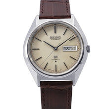 Load image into Gallery viewer, SEIKO Grand SEIKO Hi-Beat Day-Date W36mm Stainless Steel Leather Beige Dial5646-7010
