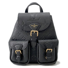 将图像加载到图库查看器中，LOUIS VUITTON backup NoirM47072 Monogram Empreinte Leather
