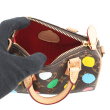 Load image into Gallery viewer, LOUIS VUITTON LV X YK Nano Speedy RedM81979 Monogram Painted Dot Size Nano
