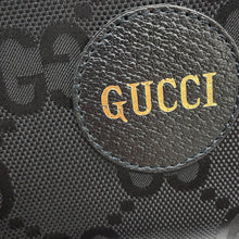 Load image into Gallery viewer, GUCCI Off the Grit Shoulder Bag Black625599 GGNylon
