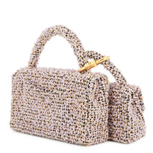 Load image into Gallery viewer, CHANEL Parent-child Bag Purple Tweed
