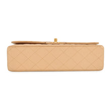 Load image into Gallery viewer, CHANEL Matelasse Double Flap ChainShoulder Bag BeigeA01112 Caviar Leather Size 25
