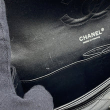 Load image into Gallery viewer, CHANEL Matelasse Double Flap ChainShoulder Bag BlackA01112 Caviar Leather Size 25
