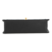 Load image into Gallery viewer, CHANEL Matelasse Single Flap ChainShoulder Bag Black Caviar Leather Size 25
