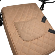 将图像加载到图库查看器中，CHANEL Cambon line Shoulder Bag Beige/BlackA25178 Lambskin Size Medium
