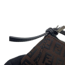 Load image into Gallery viewer, FENDI Zucchino One Shoulder Bag Brown8BR267 Canvas
