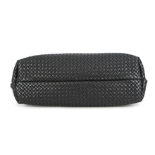 Load image into Gallery viewer, Bottega Veneta INTRECCIATO Snap Tote Bag Black Leather
