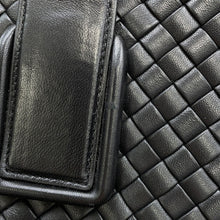 Load image into Gallery viewer, Bottega Veneta INTRECCIATO Snap Tote Bag Black Leather
