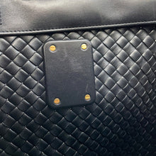 Load image into Gallery viewer, Bottega Veneta INTRECCIATO Snap Tote Bag Black Leather
