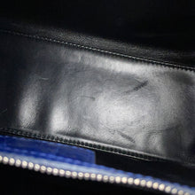 Load image into Gallery viewer, Dior Lady Dior Handbags BlueM0550PTGC Tweed Leather Size Medium
