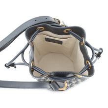 Load image into Gallery viewer, Dior Oblique Backpack Navy/BeigeM3350UTZQ Canvas Leather Size Small
