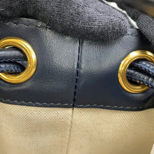Load image into Gallery viewer, Dior Oblique Backpack Navy/BeigeM3350UTZQ Canvas Leather Size Small
