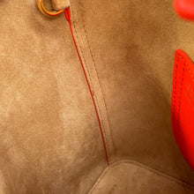 Load image into Gallery viewer, LOEWE Pebble Bucket 2-Way Shoulder Bag OrangeAANBBBMX01 Leather Size Mini
