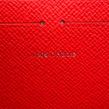 将图像加载到图库查看器中，LOUIS VUITTON LVxYK Zippy Wallet Red/WhiteM81961 Epi Leather/Infinity Dot
