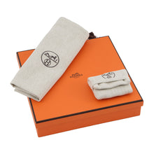 Load image into Gallery viewer, HERMES H enamel cool buckle reversible belt Black/Gold Swift Leather Epsom Size 85
