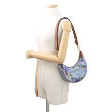 将图像加载到图库查看器中，LOUIS VUITTON loop Metalic BlueM21183 Monogram LV garden
