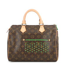 将图像加载到图库查看器中，LOUIS VUITTON Speedy GreenM95181 Monogram Perfo Size 30
