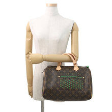 将图像加载到图库查看器中，LOUIS VUITTON Speedy GreenM95181 Monogram Perfo Size 30
