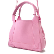 将图像加载到图库查看器中，BALENCIAGA Navy Kabas Pink/Black390346 Canvas Size XS
