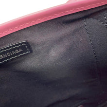 将图像加载到图库查看器中，BALENCIAGA Navy Kabas Pink/Black390346 Canvas Size XS
