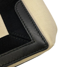Load image into Gallery viewer, BALENCIAGA Navy Kabas Black/White339933 Canvas Size S
