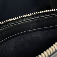 Load image into Gallery viewer, BALENCIAGA Navy Kabas Black/White339933 Canvas Size S
