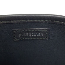 Load image into Gallery viewer, BALENCIAGA Navy Kabas Black/White339933 Canvas Size S
